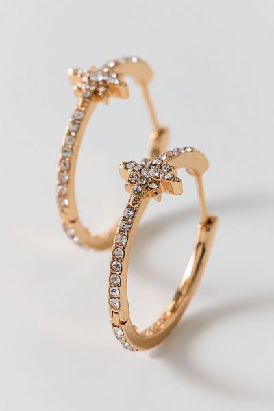 BaubleBar Astra Celestial Hoop Earrrings