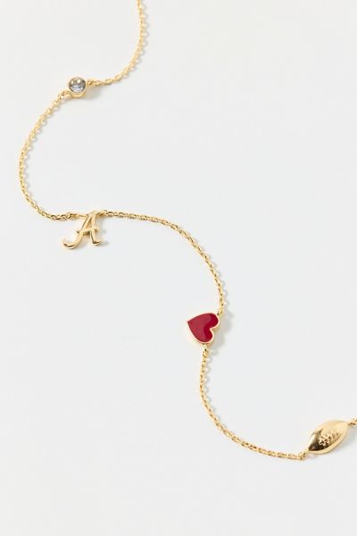 BaubleBar University of Alabama Spaced Charm Necklace