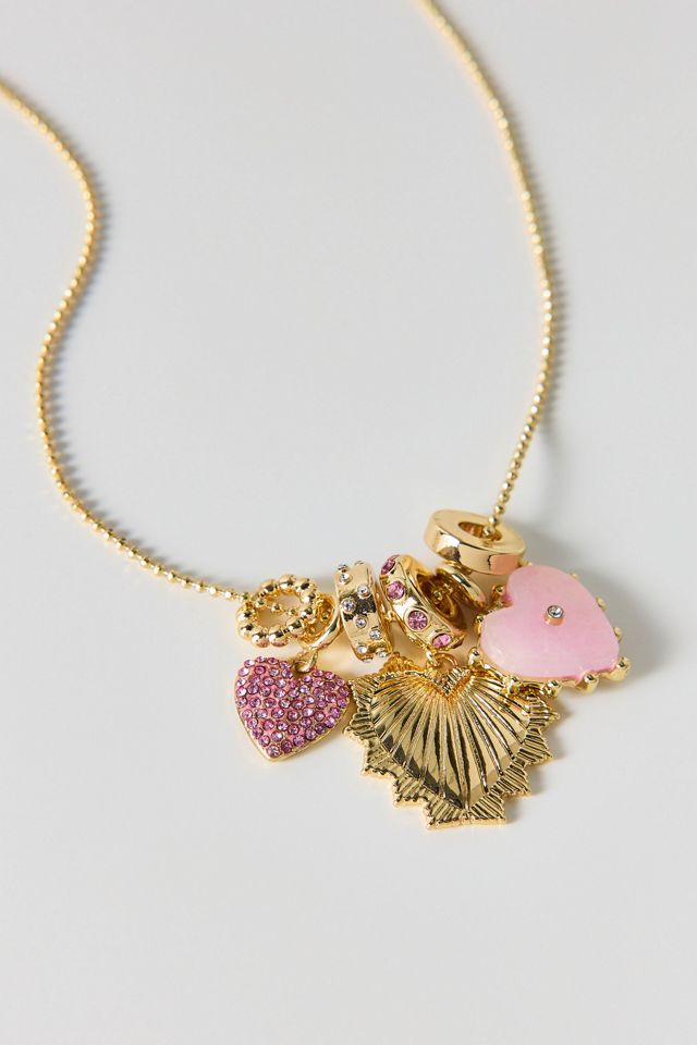 BaubleBar Heart Charm Necklace #1