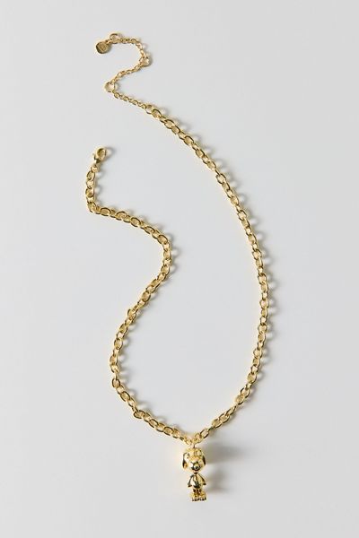 BaubleBar Peanuts Snoopy Pendant Necklace