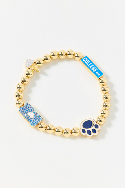 BaubleBar Penn State University Mix Beaded Bracelet in Blue, Women's at Urban Outfitters