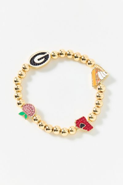 BaubleBar University Of Georgia Mix Beaded Bracelet