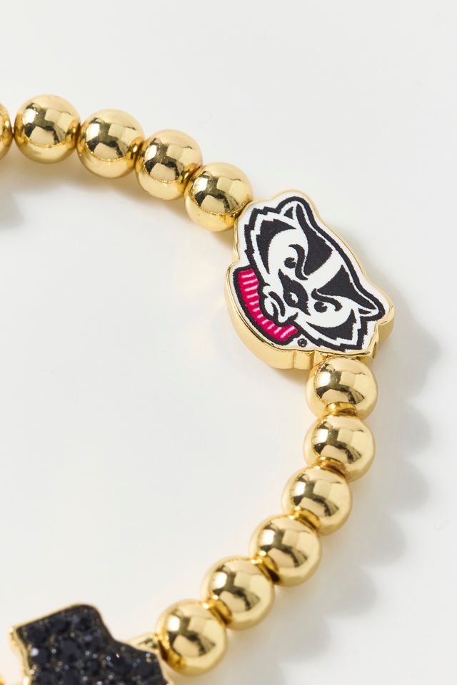 BaubleBar University Of Wisconsin Mix Beaded Bracelet #1