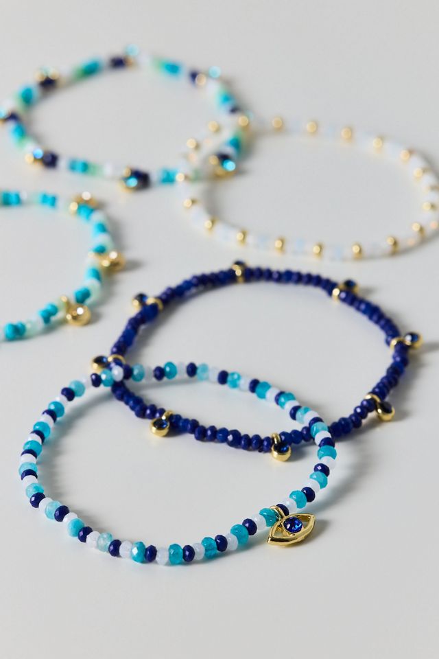 BaubleBar Indya Evil Eye Layered Bracelets Set #1