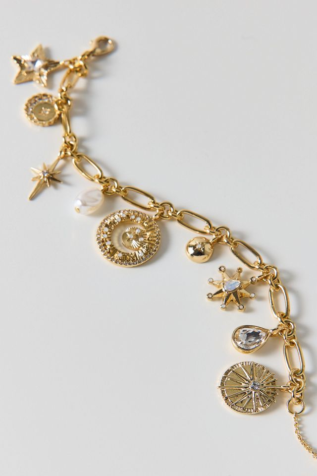 BaubleBar Star Power Celestial Charm Bracelet #1