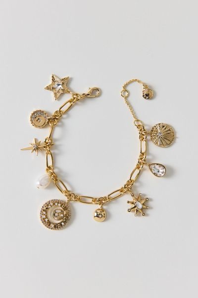 BaubleBar Star Power Celestial Charm Bracelet