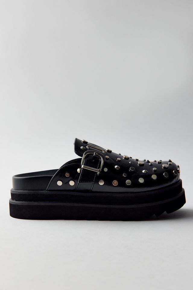 Azalea Wang Billie Studded Platform Clogs #3