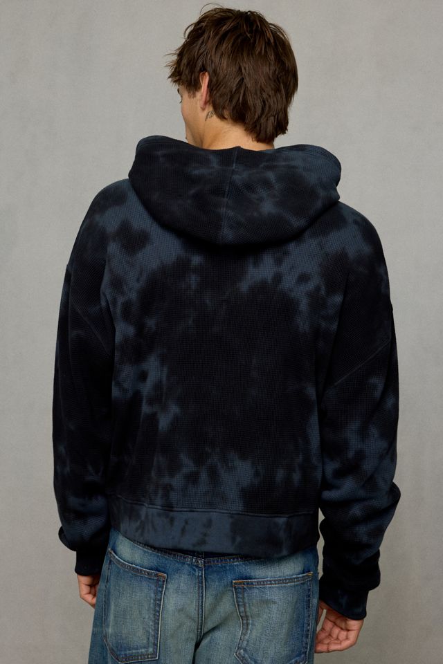 iets frans… Tie-Dye Waffle Logo Zip Hoodie Sweatshirt #3