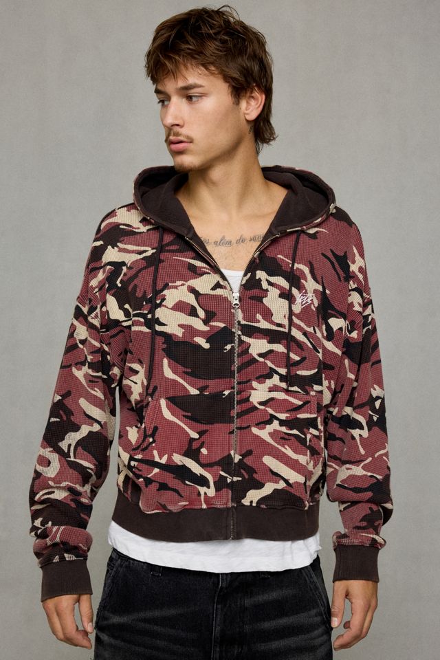 iets frans… Camo Zip Hoodie Sweatshirt #1