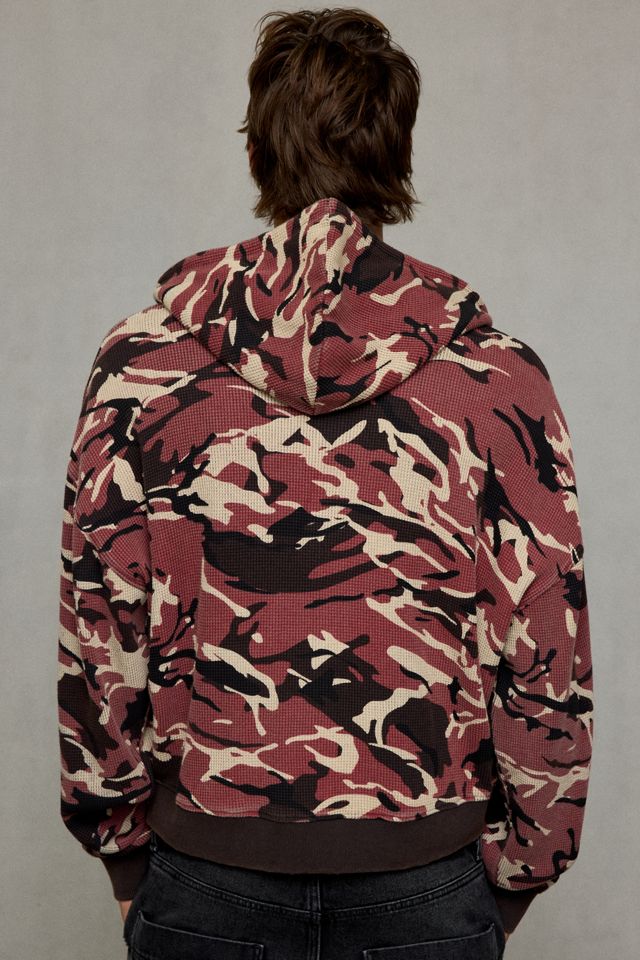 iets frans… Camo Zip Hoodie Sweatshirt #3