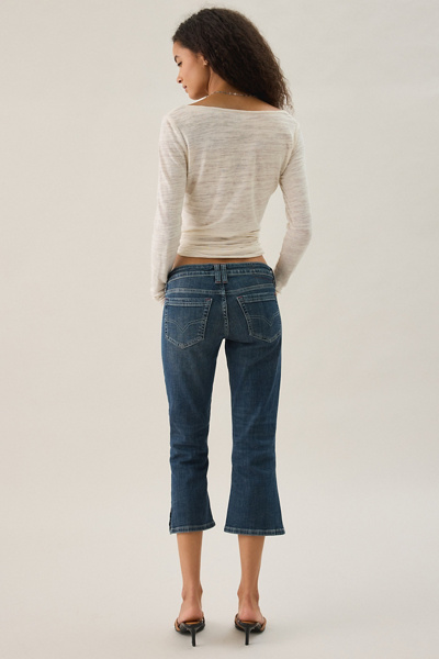 BDG Miko Low-Rise Flare Capri Jeans