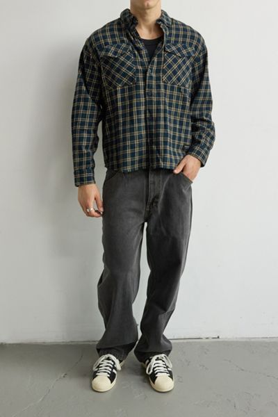 Abrand Mickey Check Shirt Longsleeve