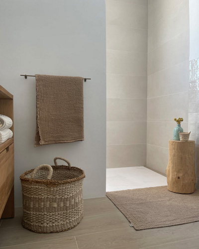 MagicLinen Waffle Bath Mat
