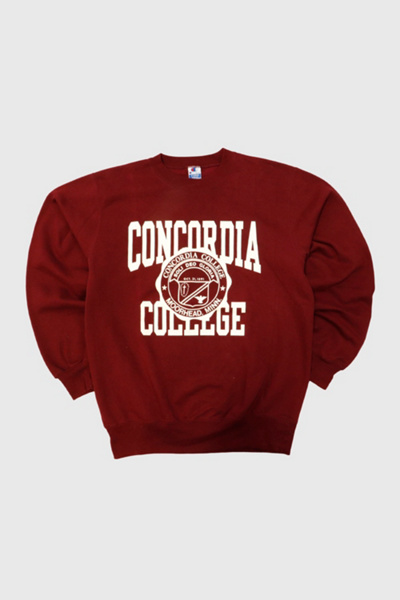 Vintage Champion Concordia College Graphic Crewneck Sweatshirt