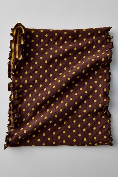 Lulu Ruffle Extra-Wide Headwrap Headband