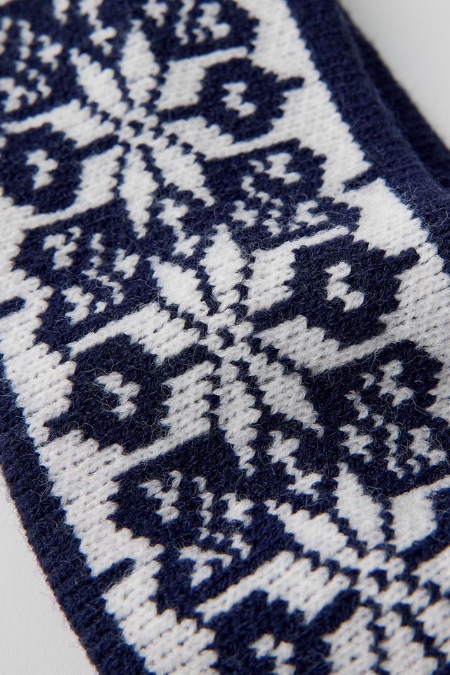 Bandeau-serre-tête en tricot intarsia Toasty #2