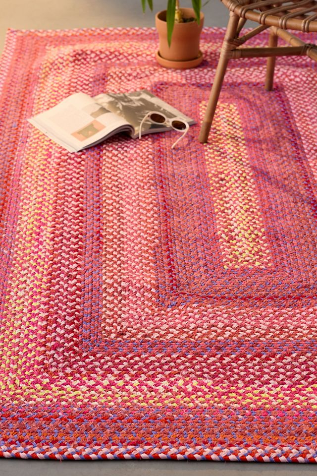 Demi Geometric Braided Rug #1
