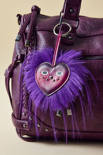 Moxie Fluffy Bag Charm
