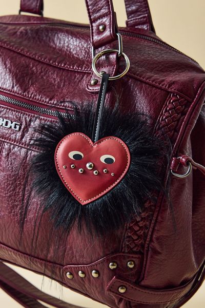 Moxie Fluffy Bag Charm