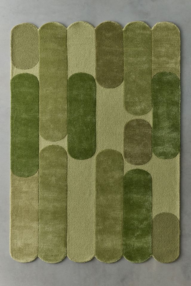 Costa Abstract Wool Blend Rug #1