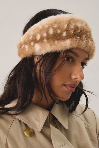 Cozy Faux Fur Headwrap Headband