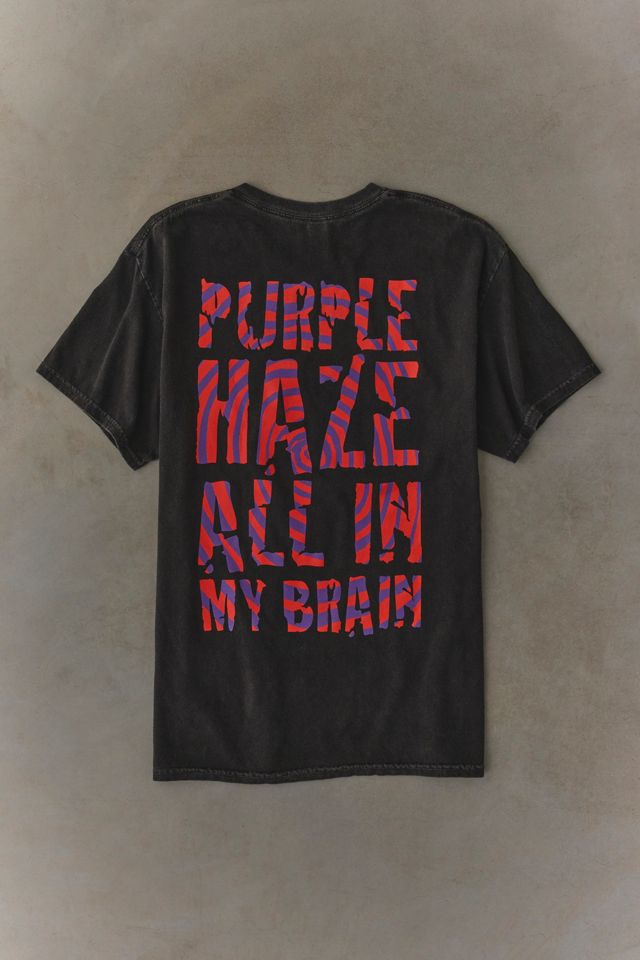Jimi Hendrix Purple Haze Graphic Tee #1