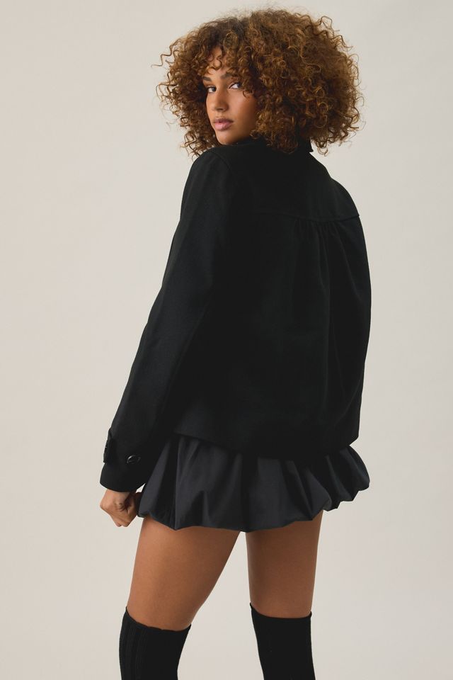 BDG Penny Wool Blend Swing Peacoat #3