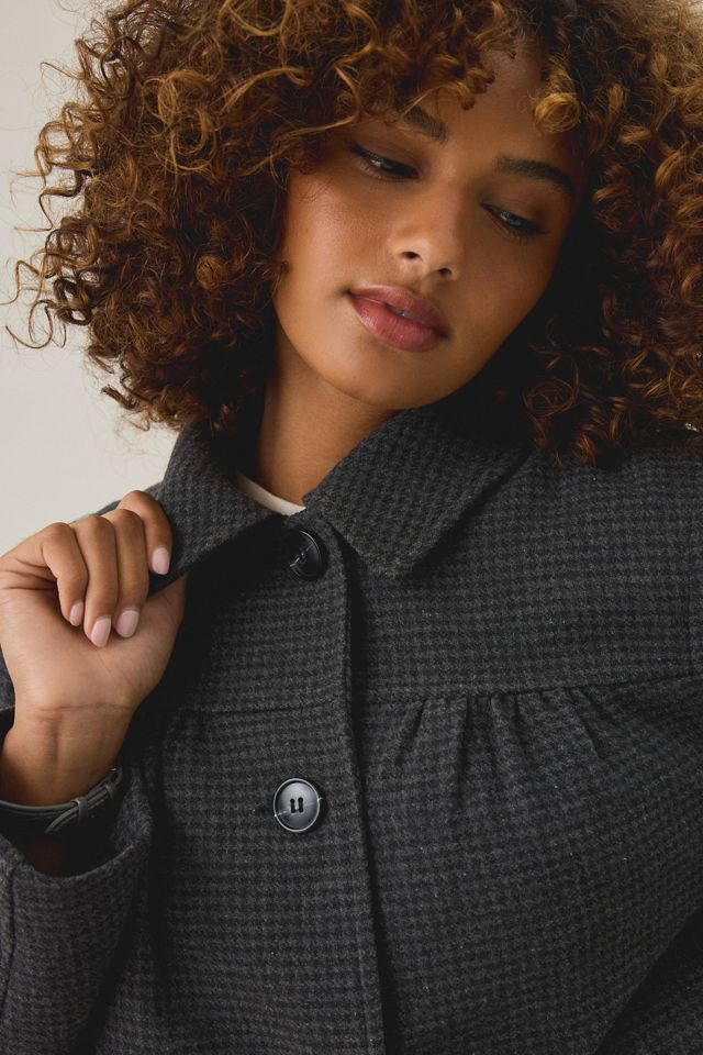 BDG Penny Wool Blend Swing Peacoat #2