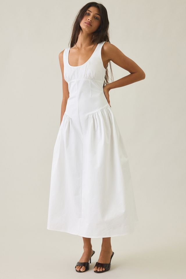 Lioness Luna Rose Drop Waist Cotton Maxi Dress #5