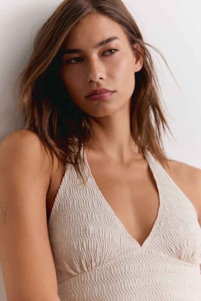 UO Alanis Plunging V-Neck Halter Top #2