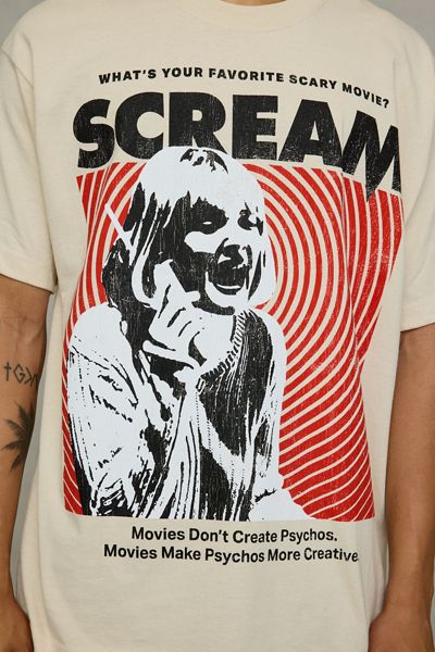 T-shirt à imprimé d'affiche Scream