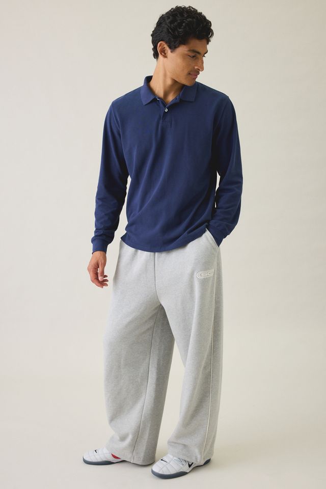 Standard Cloth Pique Cotton Long Sleeve Polo Tee #1