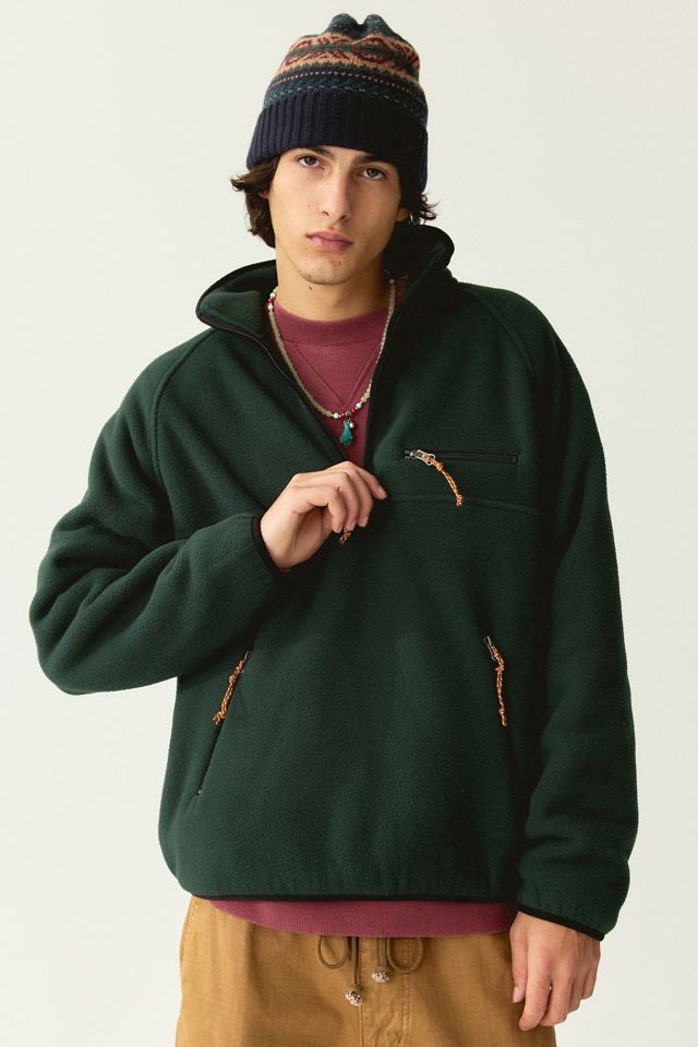 BDG Polar Fleece Quarter Zip Sweatshirt #1