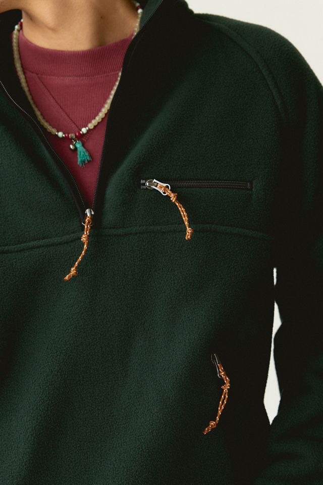 BDG Polar Fleece Quarter Zip Sweatshirt #2