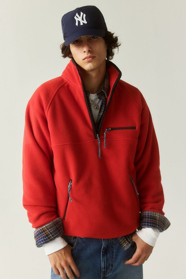 BDG Polar Fleece Quarter Zip Sweatshirt #1