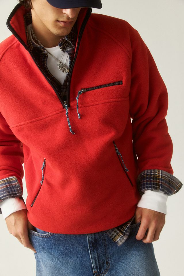 BDG Polar Fleece Quarter Zip Sweatshirt #2