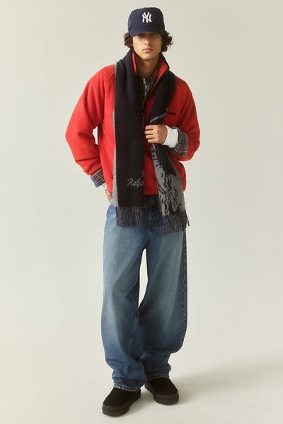 BDG Polar Fleece Quarter Zip Sweatshirt