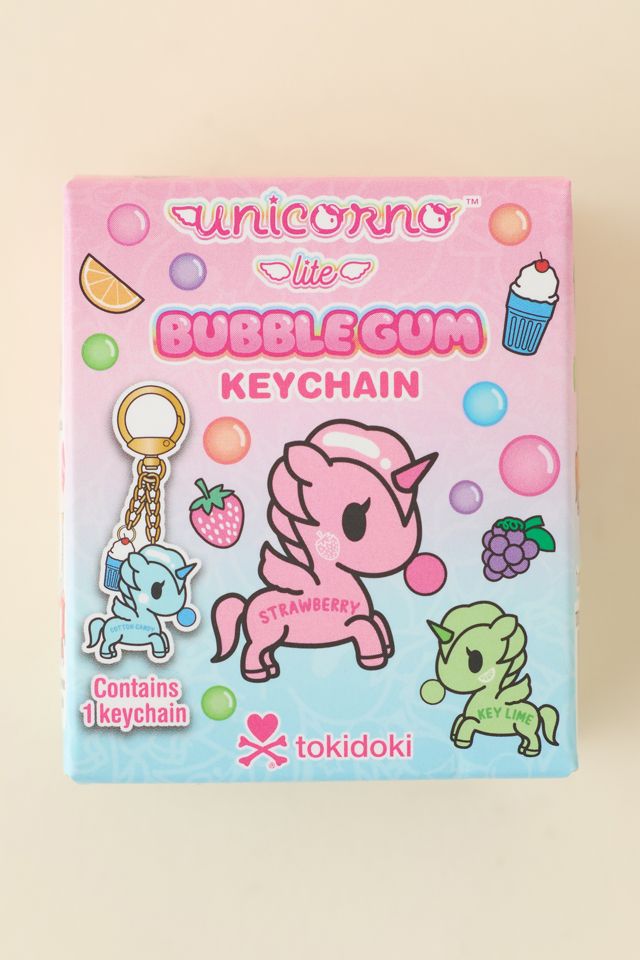 tokidoki Unicorno Lite Bubble Gum Blind Box Keychain #4
