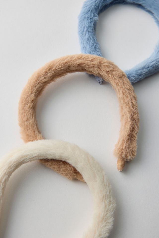 Lucy Cozy Faux Fur Headband #3