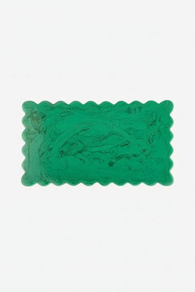 Casa Amarosa Scallop Rectangular Resin Cheese Board