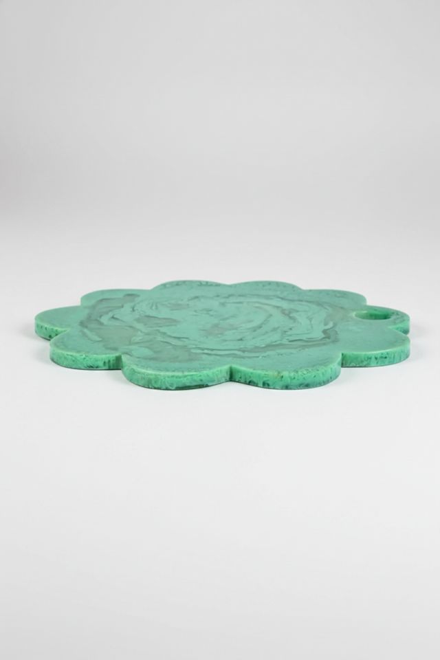 Casa Amarosa Scallop Resin Cheese Charcuterie Board #1