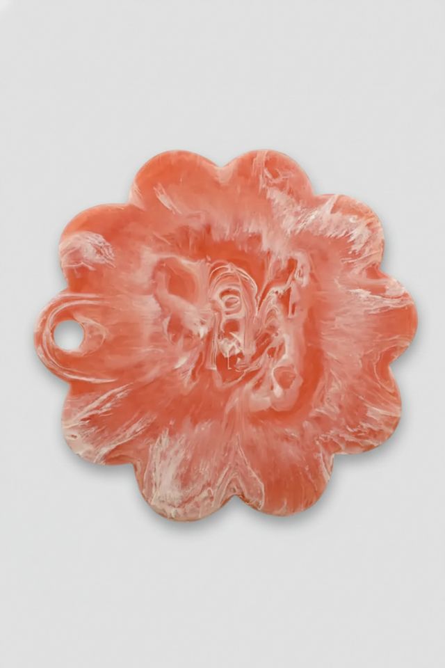 Casa Amarosa Scallop Resin Cheese Charcuterie Board #1