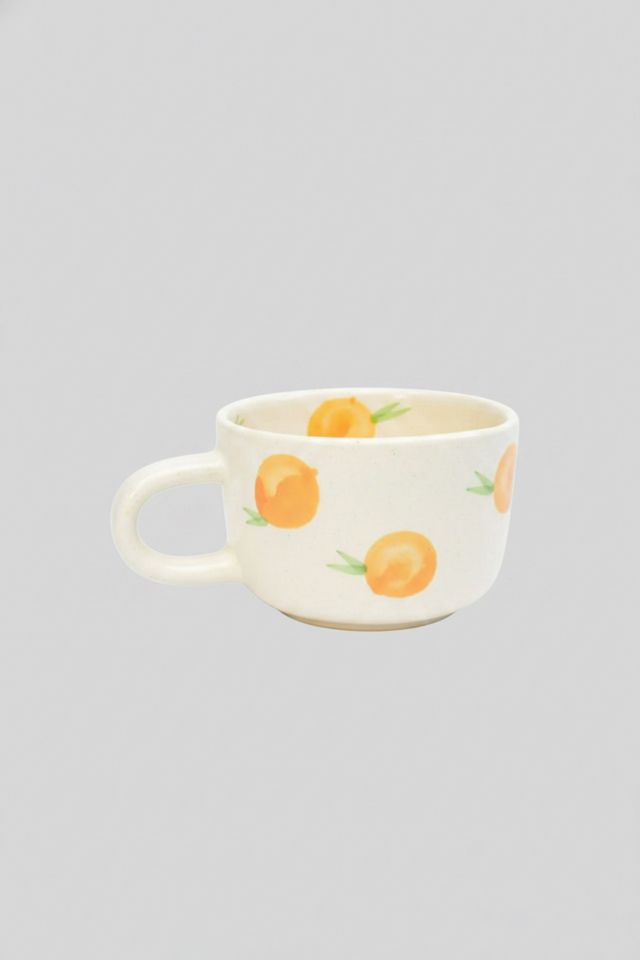 Casa Amarosa Artisan Lemon Ceramic Mug #3