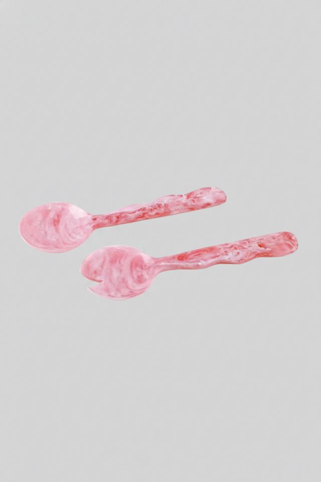 Casa Amarosa Resin Salad Server Set #3