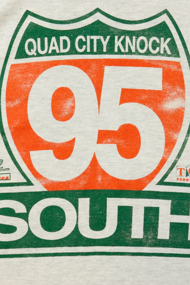 Vintage 90s 95 South Quad City Knock Graphic T-Shirt #2