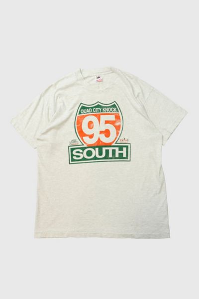 Vintage 90s 95 South Quad City Knock Graphic T-Shirt
