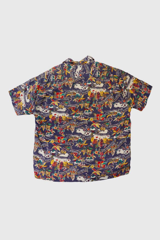 Vintage O' Henry Tropical Novelty Shirt #1