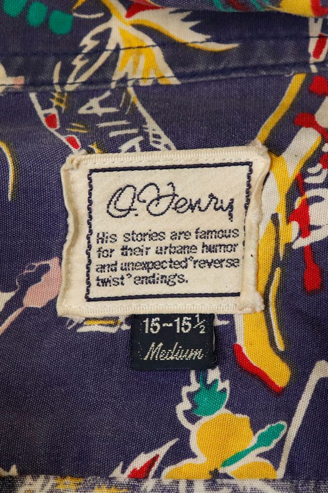 Vintage O' Henry Tropical Novelty Shirt #3