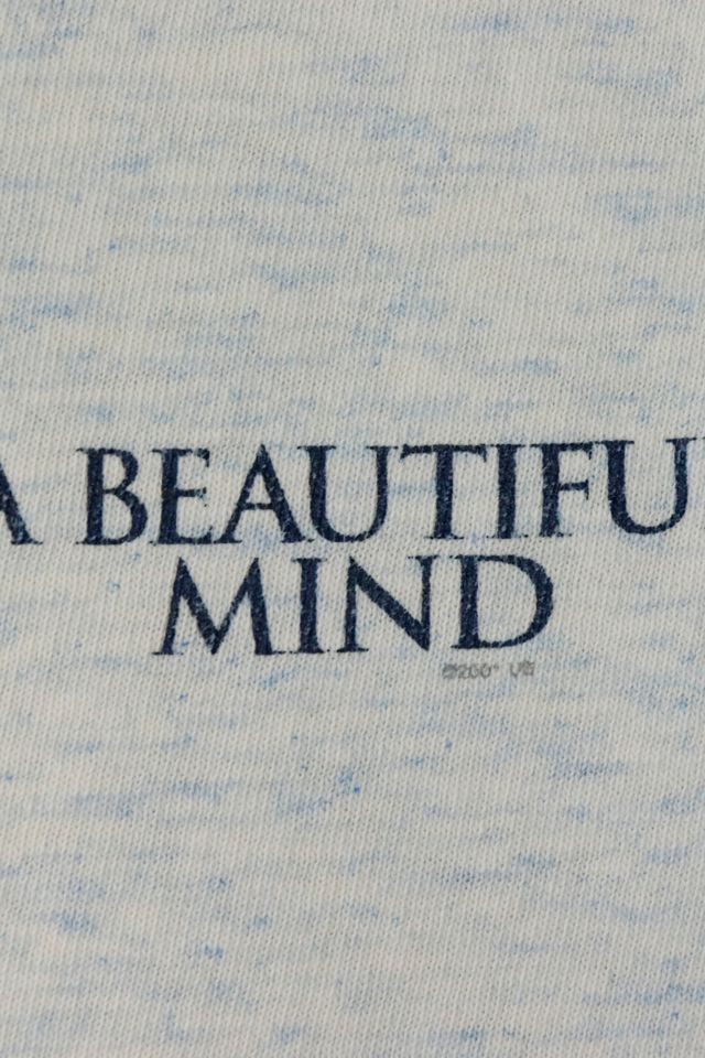 Vintage A Beautiful Mind Movie Promo T-Shirt #2