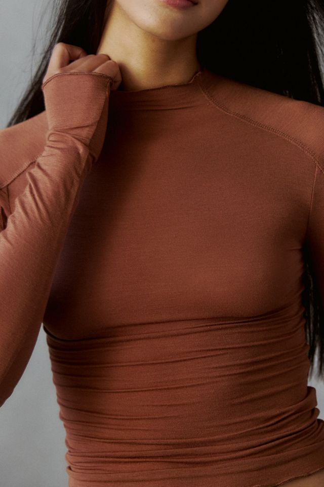 Out From Under Dusk 'Til Dawn Mockneck Long Sleeve Tee #1